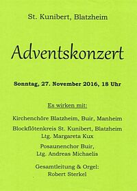 Adventskonzert