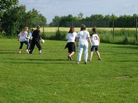 Fußball-Party der Fire Girls