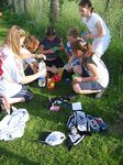 Fußball-Party der Fire Girls