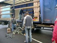 Kleidertransport nach Kaliningrad