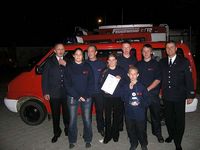 1. Platz für Jugendfeuerwehr