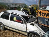 Übung der Feuerwehr