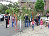 Maibaum der Feuerwehr