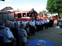 Inbetriebnahme neues Löschfahrzeug