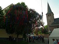 Maibaum der Feuerwehr