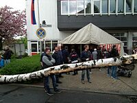 Maibaum der Feuerwehr