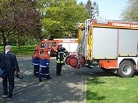 Übung der Jugendfeuerwehr