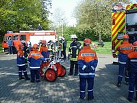 Übung der Jugendfeuerwehr