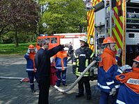 Übung der Jugendfeuerwehr