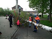 Maibaum der Feuerwehr