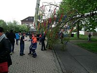 Maibaum der Feuerwehr