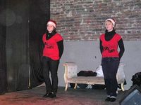 Fire-Girls beim Nikolausmarkt