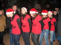 Fire-Girls beim Weihnachtsmarkt