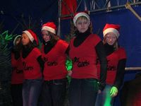 Fire-Girls beim Weihnachtsmarkt