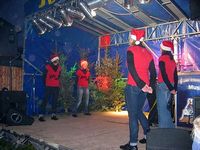 Fire-Girls beim Weihnachtsmarkt