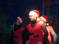 Fire-Girls beim Weihnachtsmarkt