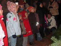 Fire-Girls beim Weihnachtsmarkt