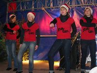 Fire-Girls beim Weihnachtsmarkt