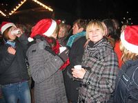 Fire-Girls beim Weihnachtsmarkt