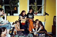Fire-Girls im Juze