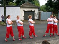 Fire-Girls bei Skater-Night