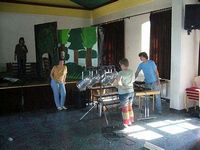 Kullissenbau im Kunibertus-Haus