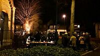 Weihnachtsbaum an der Kapelle