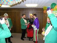 Weiberfastnacht bei der Volksbank