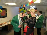 Weiberfastnacht bei der Volksbank