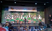 Tanzgruppe beim Tanz-Festival