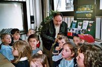 Kindergarten bei der Polizei