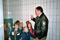 Kindergarten bei der Polizei