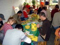 Laternen basteln 2005