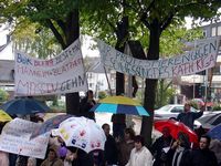 Protest gegen Kindergarten-Schließung