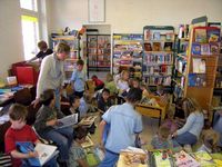 Kindergarten in der Bücherei