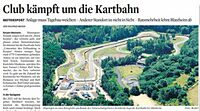 Neue Diskussion um Kartbahn