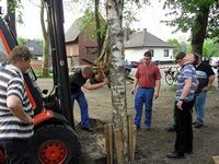 Maibaum 2004 der Jungschützen