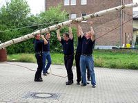 Maibaum 2004 der Feuerwehr