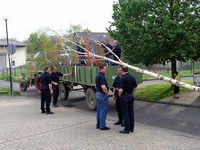 Maibaum 2004 der Feuerwehr