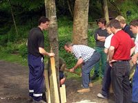 Maibaum 2005 der Jungschützen