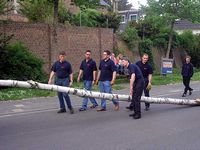 Maibaum 2005 der Feuerwehr