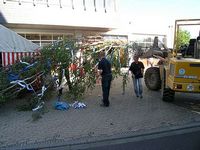 Maibaum 2007 der Feuerwehr