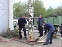 Maibaum 2006 der Feuerwehr