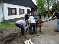 Maibaum der Jungschützen