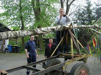 Maibaum der Jungschützen