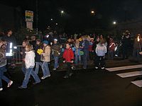 Martinszug der Grundschule 2008