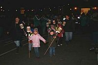 Martinszug der Kindergärten 2010