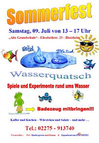 Sommerfest Alte Grundschule