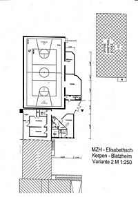 Plan neue Mehrzweckhalle