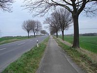 Radweg an der L276